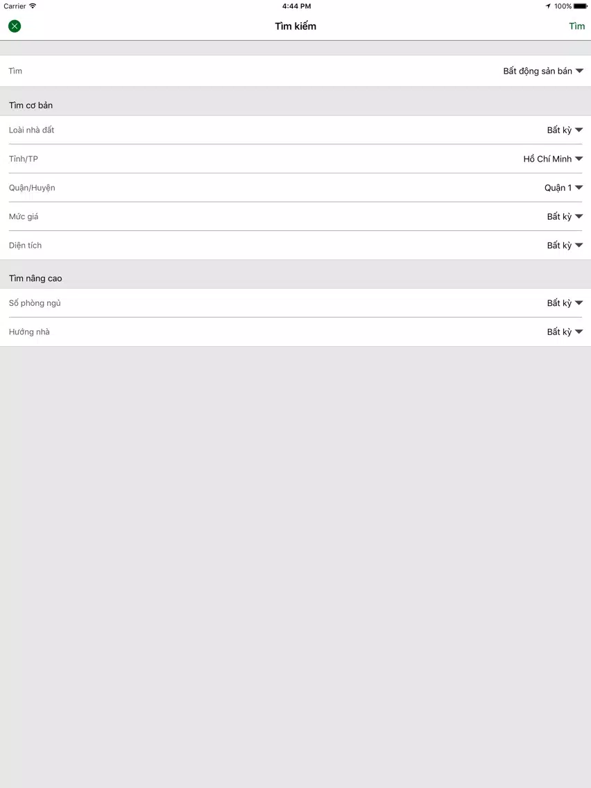 Nhà Đất Bạch Vân - Bat Dong San Bach Van iPad Screenshots