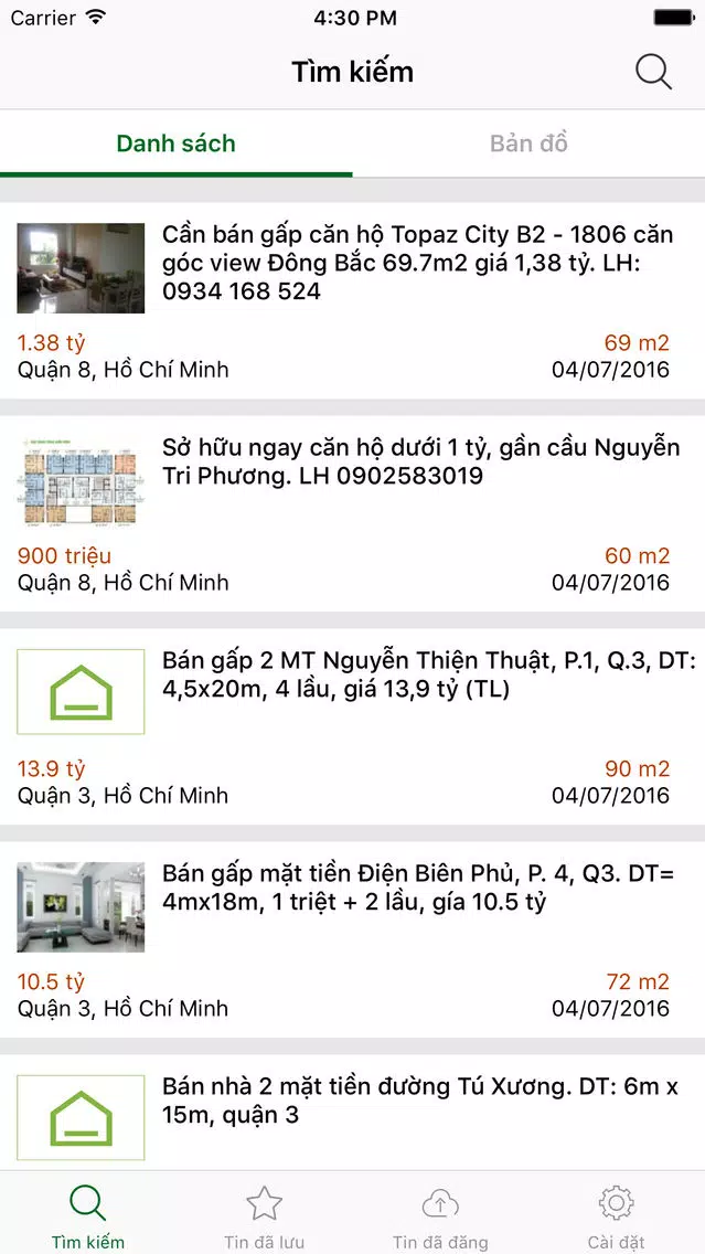 Nhà Đất Bạch Vân - Bat Dong San Bach Van Screenshots