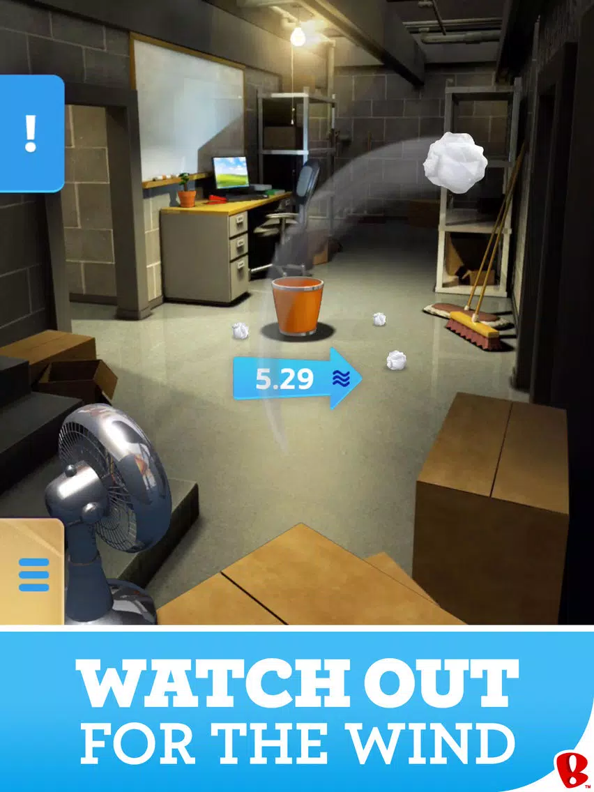 Ios Paper Game Paper Toss iPad Screenshots