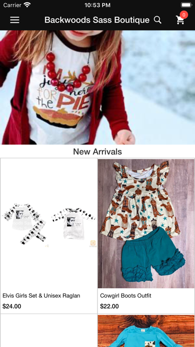 Backwoods Sass Boutique Screenshots