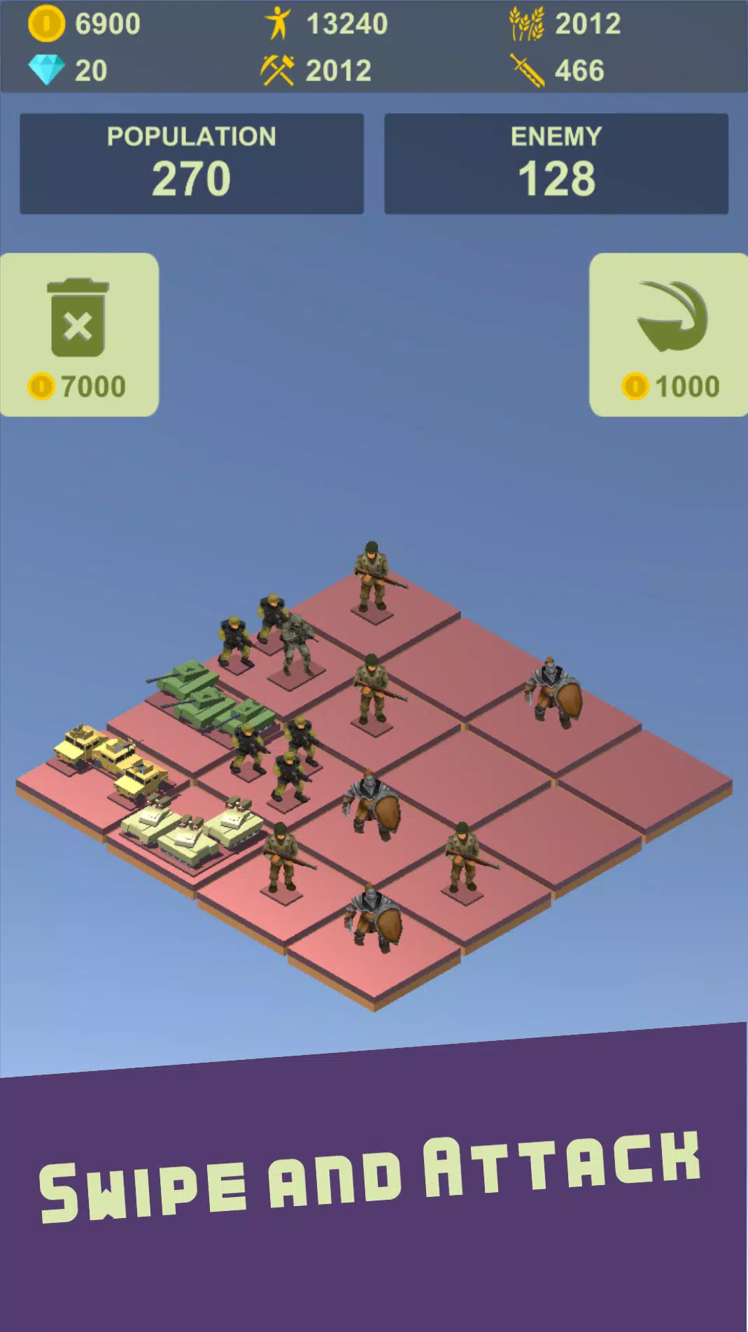 Swipe & Conquer 2048應用截圖