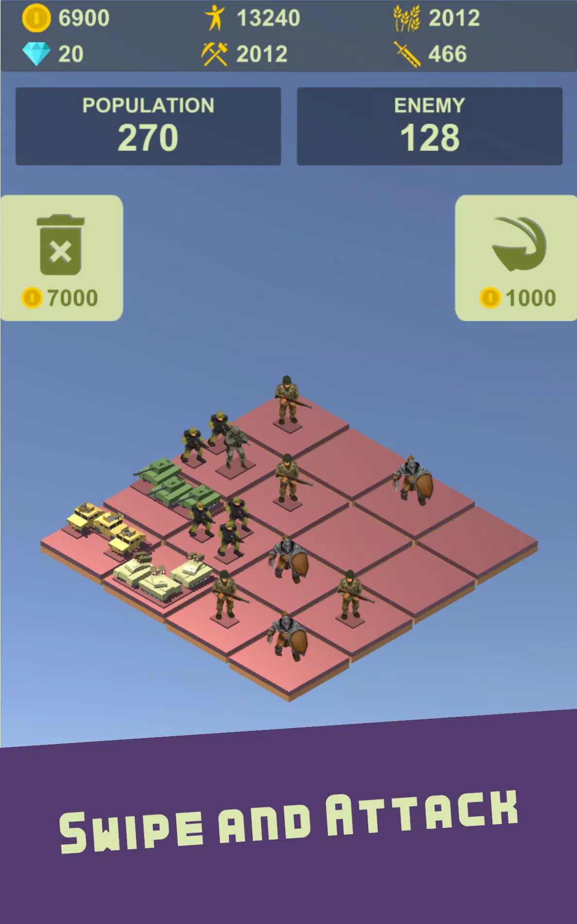 Swipe & Conquer 2048應用截圖