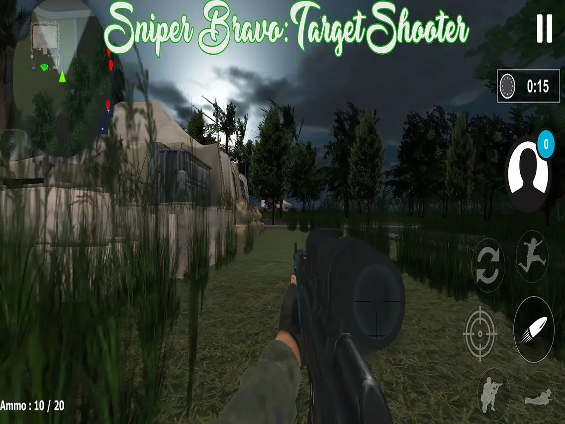 Sniper Bravo : Target Shooter iPad 應用截圖