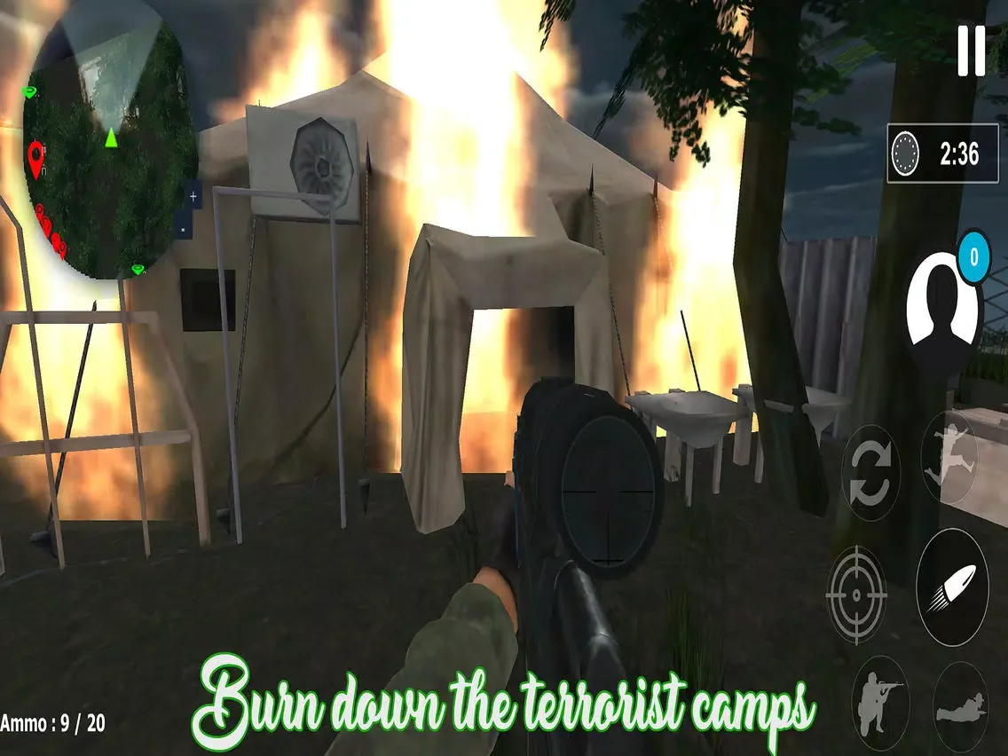 Sniper Bravo : Target Shooter iPad 應用截圖