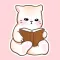 Cat Bookstore - cozy reading