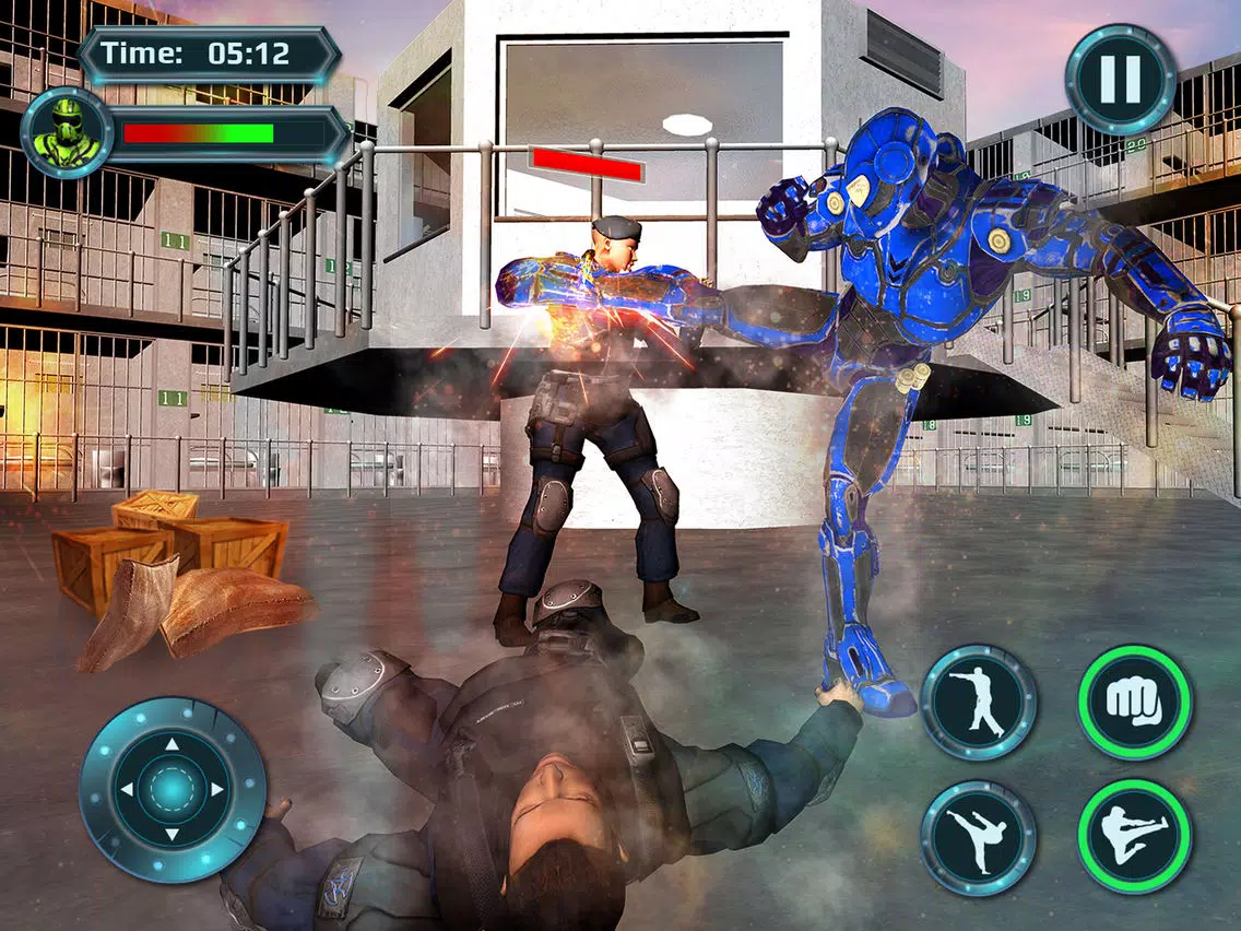 Futuristic Robot : Prison Escape Survival 2017 iPad  Ekran Görüntüleri