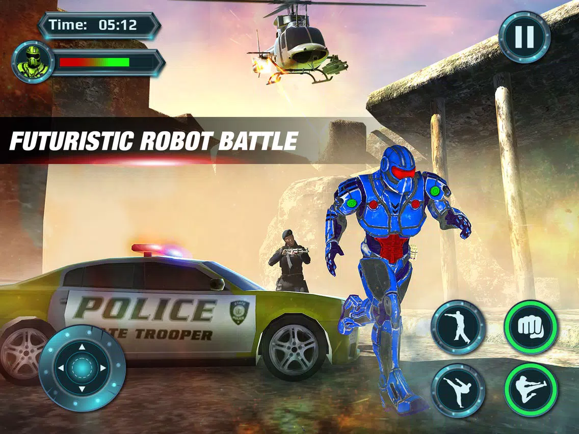 Futuristic Robot : Prison Escape Survival 2017 iPad  Ekran Görüntüleri