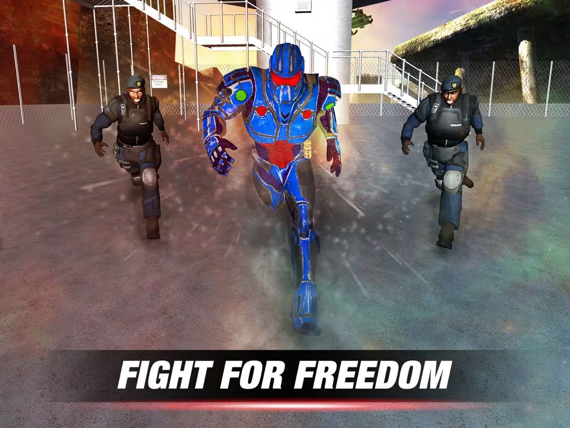 Futuristic Robot : Prison Escape Survival 2017 iPad  Ekran Görüntüleri