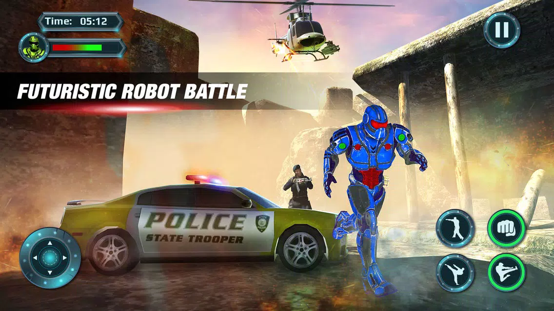 Futuristic Robot : Prison Escape Survival 2017 Ekran Görüntüleri