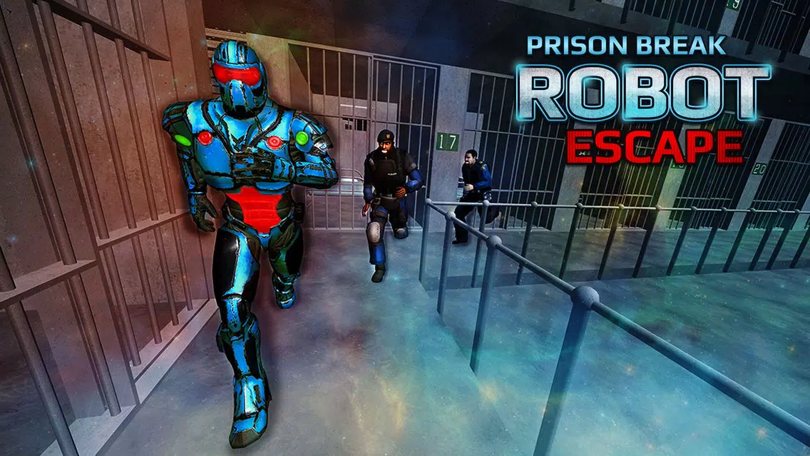Futuristic Robot : Prison Escape Survival 2017 Ekran Görüntüleri