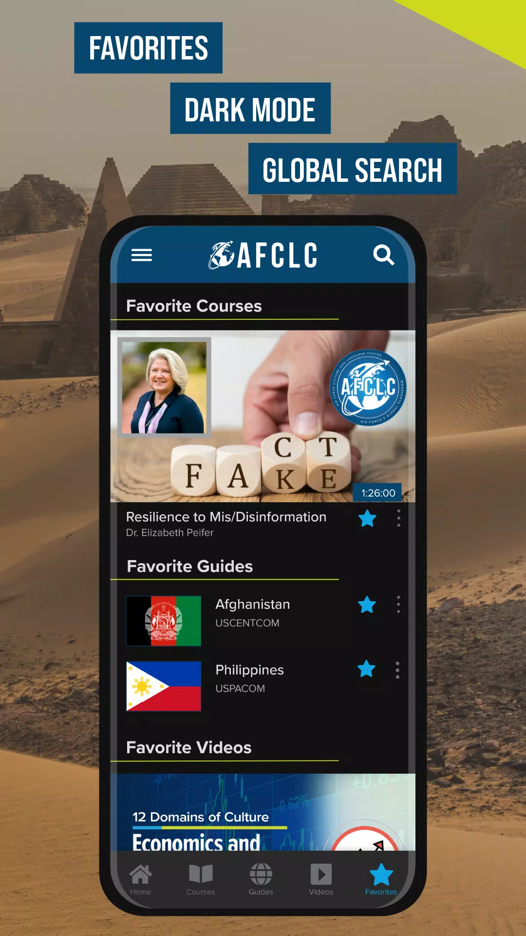 Air Force Culture Guide Screenshots