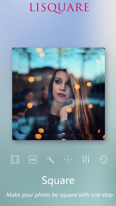 Lisquare - insta square by Lidow editor and photo collage maker photo editor Screenshots