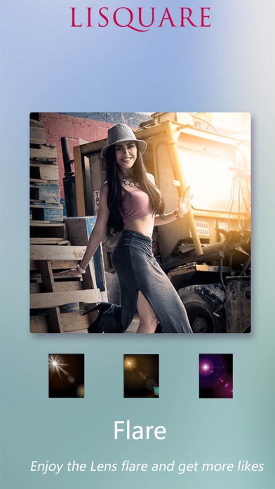 Lisquare - insta square by Lidow editor and photo collage maker photo editor Screenshots