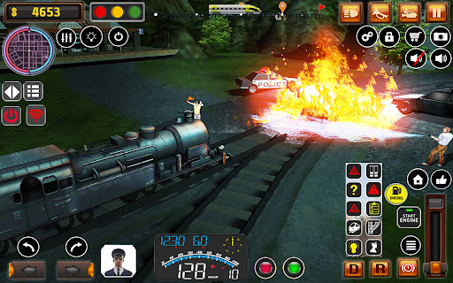 Uphill Train Simulator Game. Screenshots