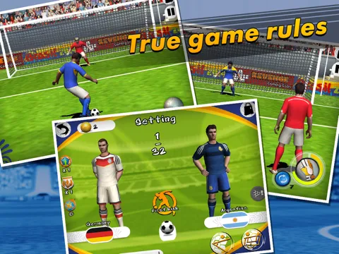 Penalty Soccer 2014 World Champion iPad 应用截图