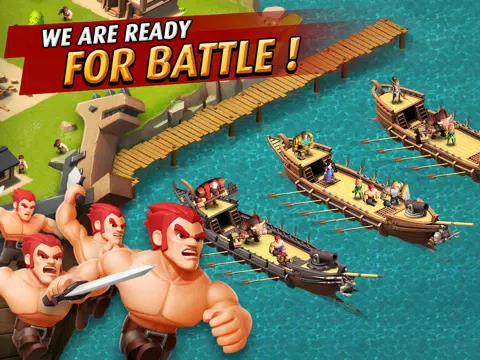 Capturas de tela do Troops Clash : Battle of War iPad 