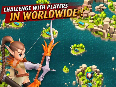 Capturas de tela do Troops Clash : Battle of War iPad 