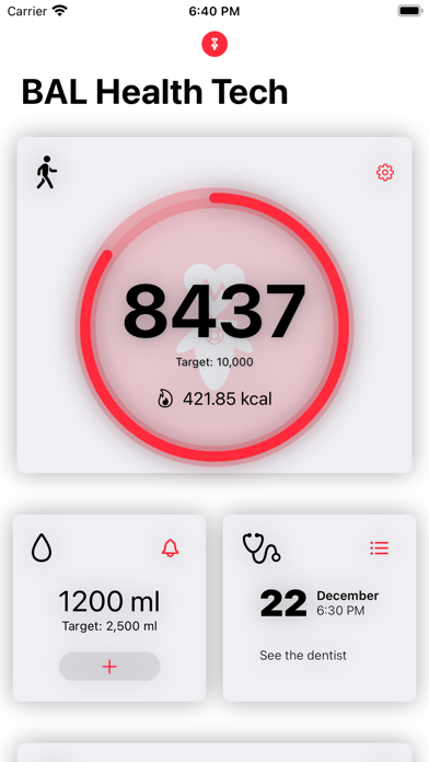 Health Tech : Measure & Remind Screenshots