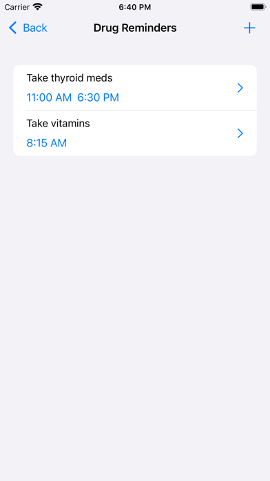 Health Tech : Measure & Remind Screenshots