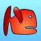 Finny Fish * crazy, flappy, angry looking Goldfish