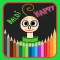 Happy baldi : Coloring Mod !