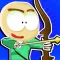 Baldys Man Flying Arrow