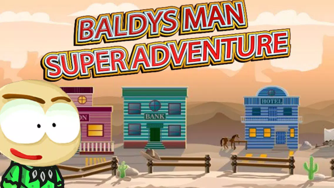 Tangkapan skrin Baldys Man Super Adventure