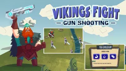 Vikings Fight:Gun Shooting سکرین شاٹس