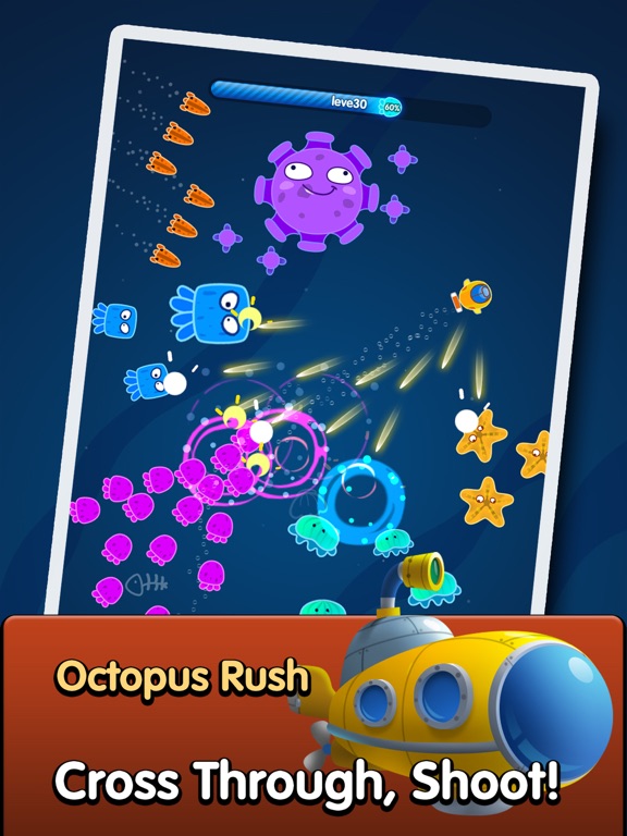 Capturas de tela do Vs. Octopus iPad 