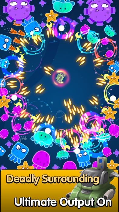 Capturas de tela do Vs. Octopus