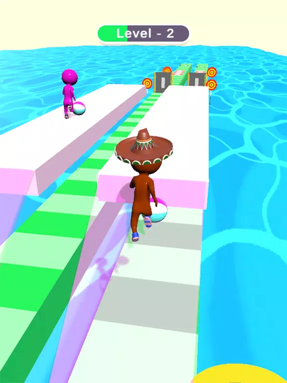 Tricky track 3D: Bridge Race iPad 應用截圖