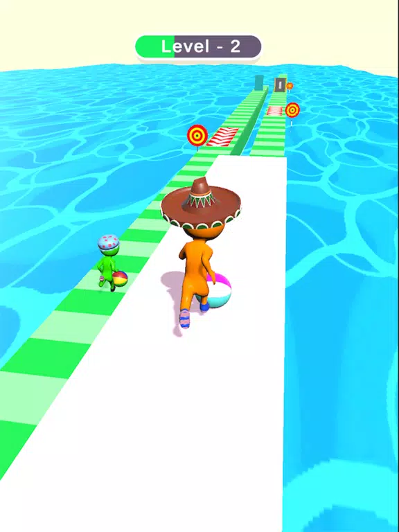 Tricky track 3D: Bridge Race iPad 應用截圖