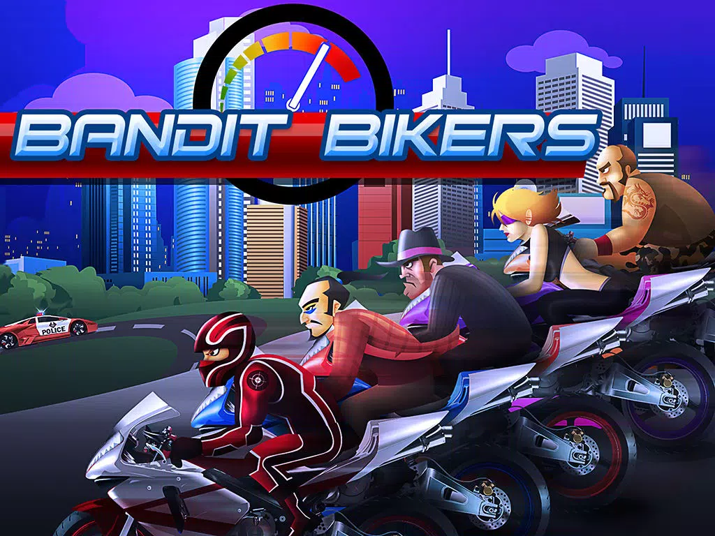 Bandit Bikers-police chase free iPad  Ekran Görüntüleri
