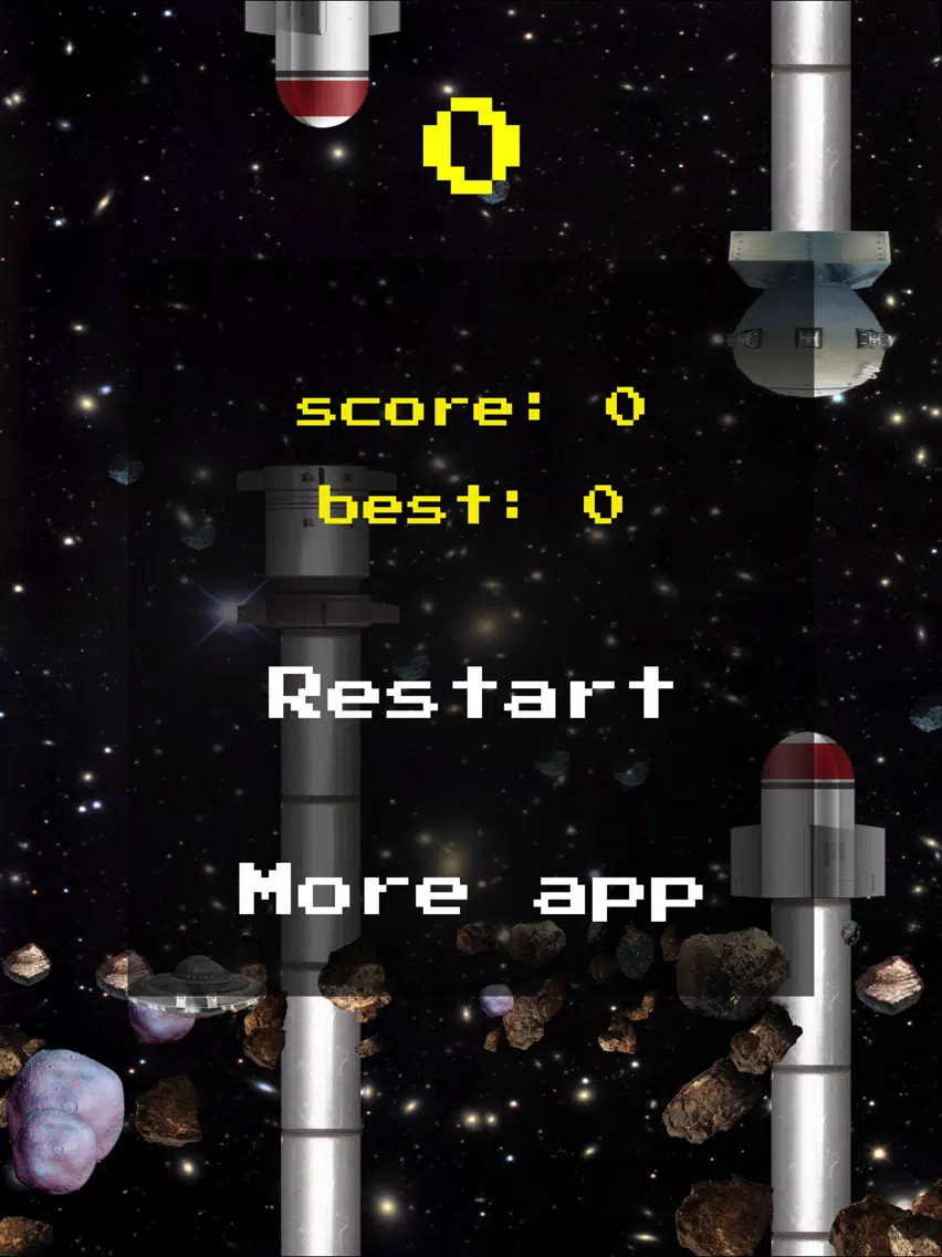 Flappy UFO 2017 iPad Screenshots