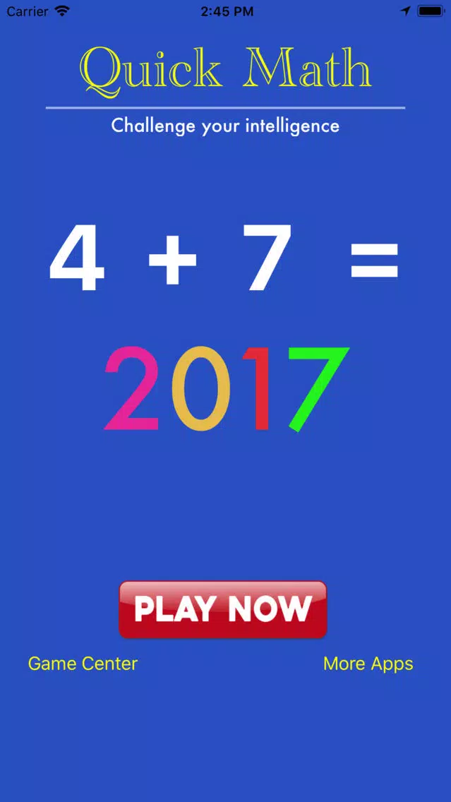 Quick Math 2018 Screenshots