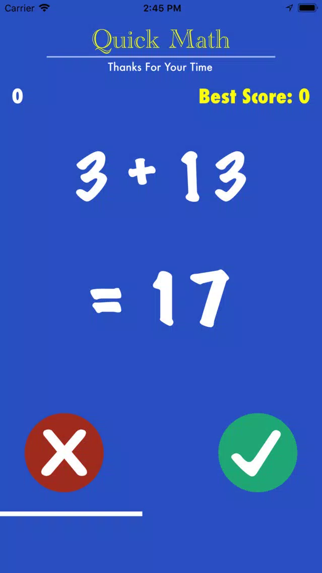 Quick Math 2018 Screenshots