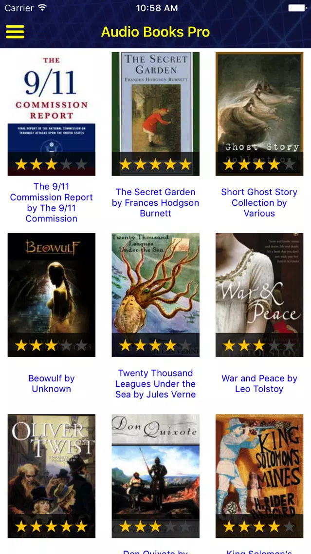 Audio Books - Books of Royal PRO Screenshots