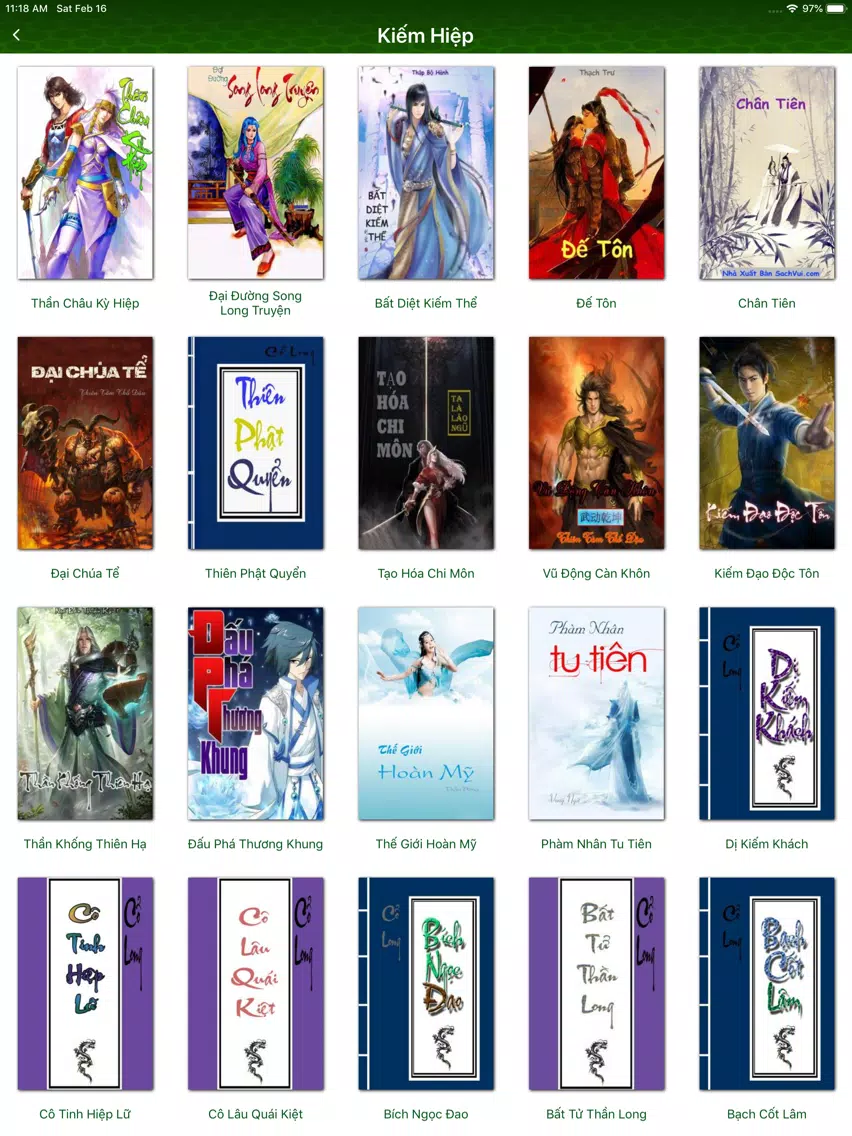 Truyen Hay PRO iPad Screenshots