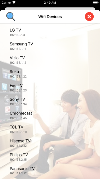 Universal Remote: TV Control Screenshots