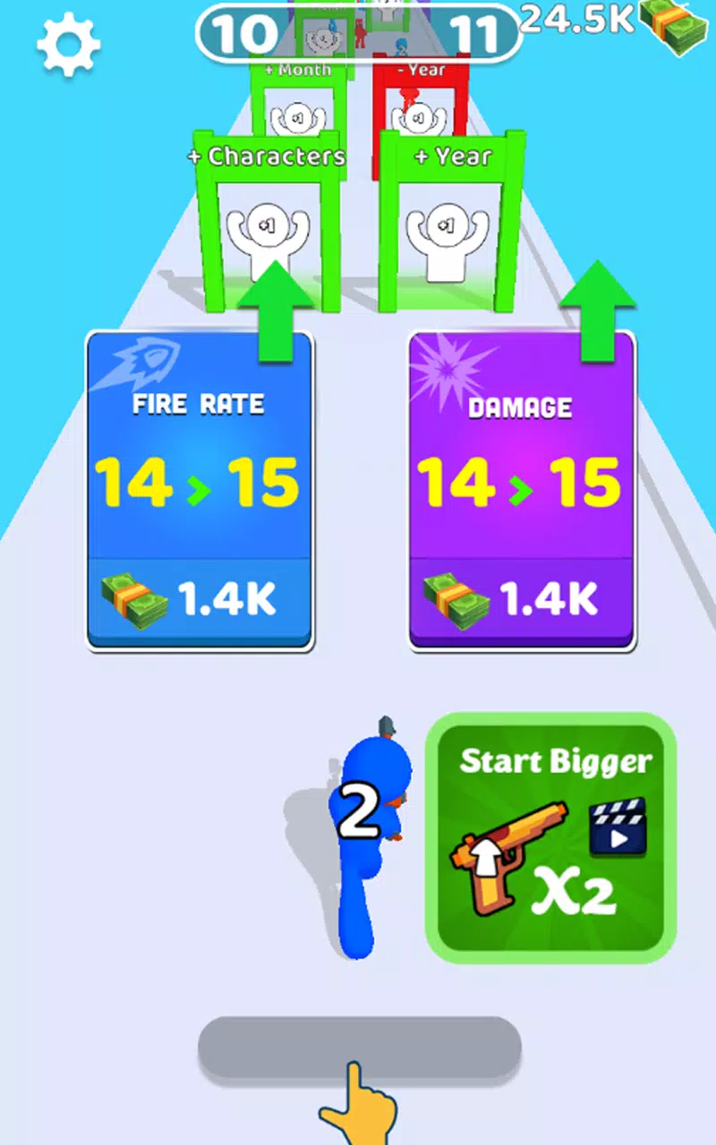 Merge run shooter monters Screenshots