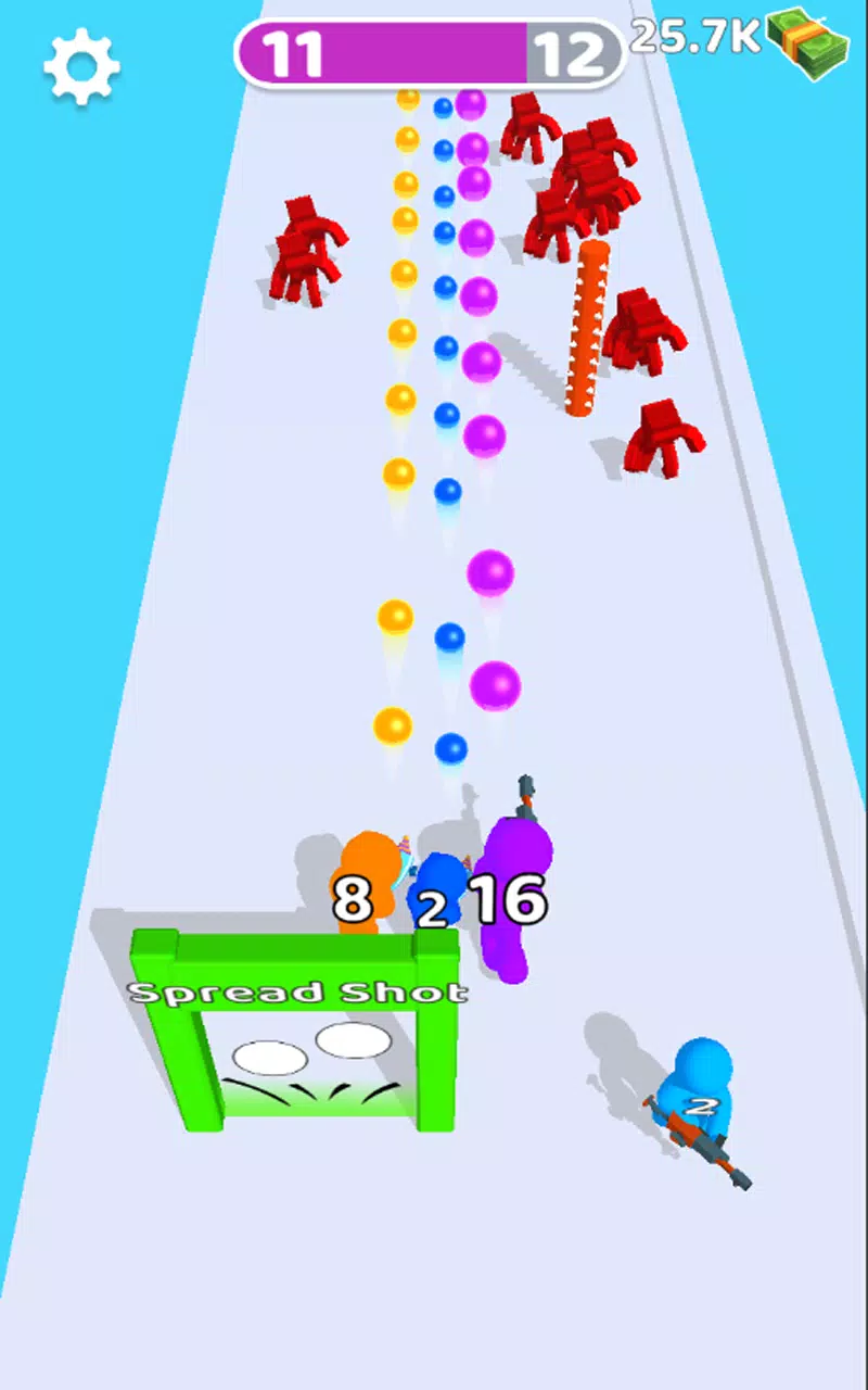 Merge run shooter monters Screenshots