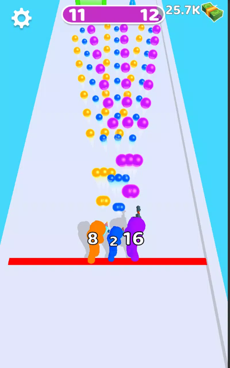 Merge run shooter monters Screenshots