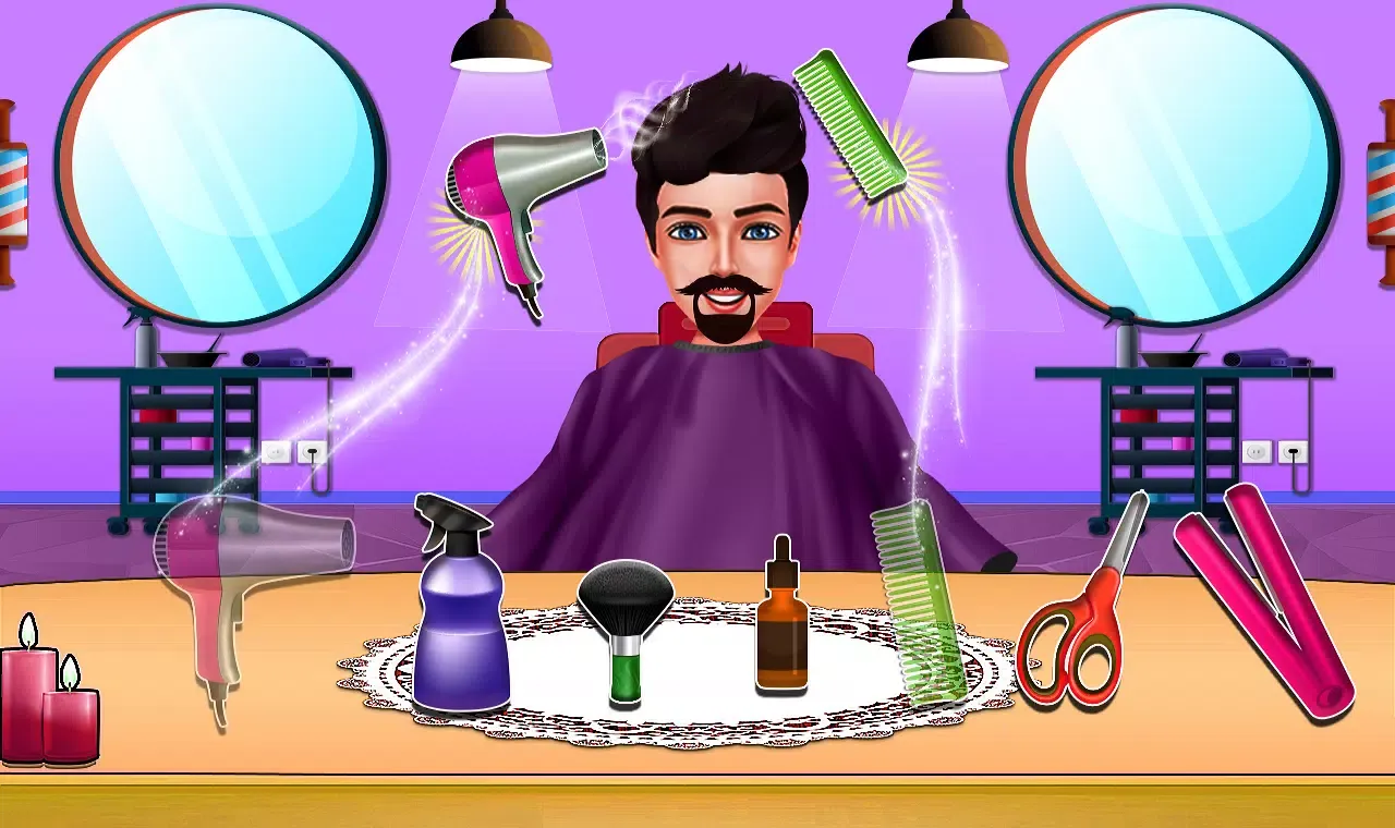 Barber Hair Cutting Salon Screenshots