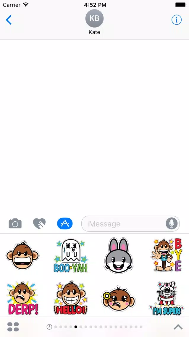 Yippie Yeah Yeah Stickers スクリーンショット