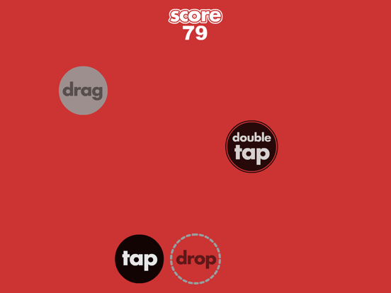 tap tap tap (game) iPad  スクリーンショット