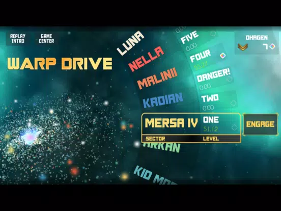 Warp Drive iPad  Screenshots