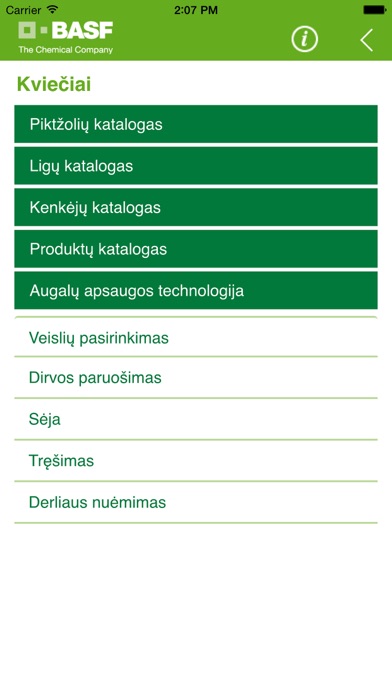 BASF Agronomas Screenshots