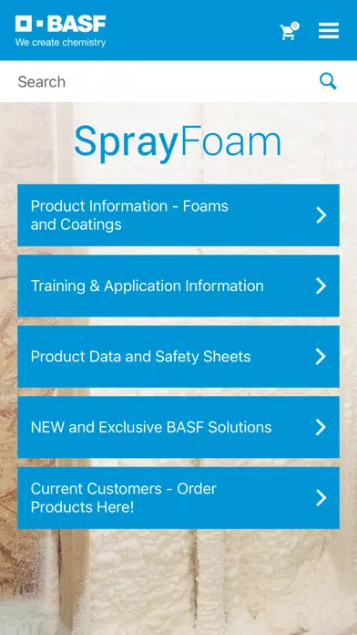 BASF Spray Foam Screenshots