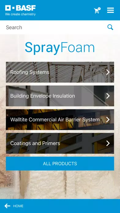 BASF Spray Foam Screenshots