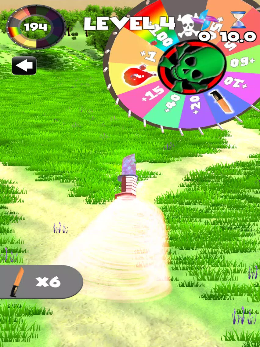 3D Knife Shoot Spin Of Fortune iPad  Screenshots
